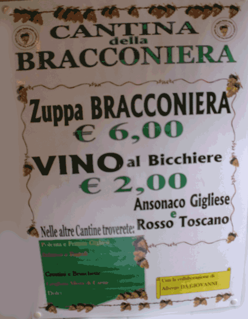 2012 cantina bracconiera