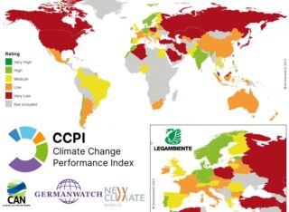 Italia in picchiata nel Climate Change Performance Index 2024 320x234