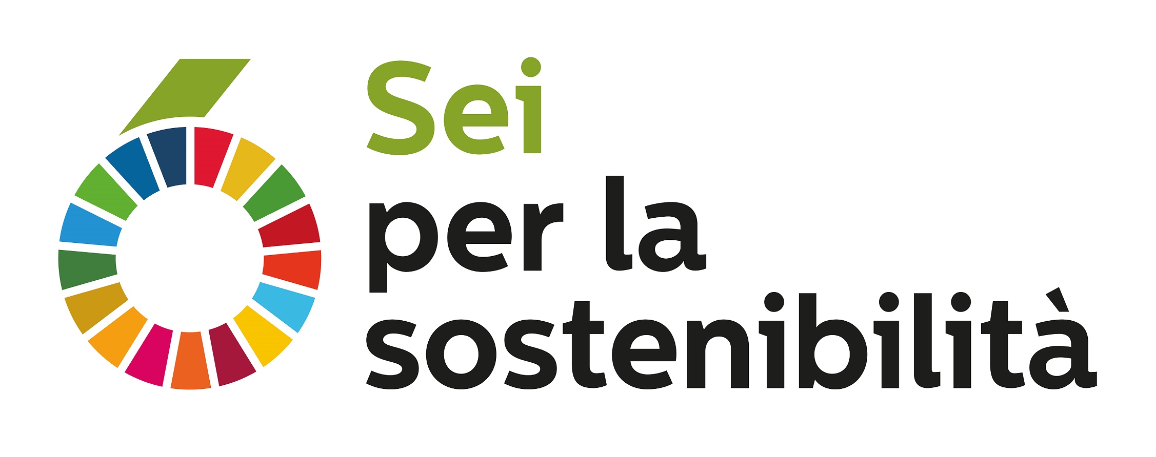 Logo 6 per la sostenibilita